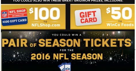 Winco foods has organized an online survey known as winco foods survey where the customers can share their honest opinions. WinCo Supermarket $50 Gift Card Giveaway - 21 Winners. 15 Win a $50 WinCo Gift Card. 5 Win a ...