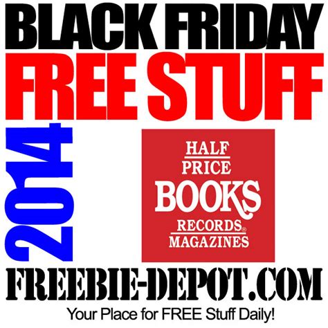 Half price books has everything from new and old for every interest. FREE STUFF - BLACK FRIDAY - Half Price Books - FREE Tote Bag - FREE Gift Card | Freebie Depot