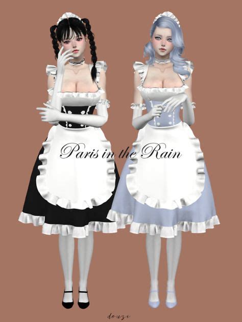 Ts4 Maid Dress• Conversion From Doa Dead Or Alive By Me • No Morphs