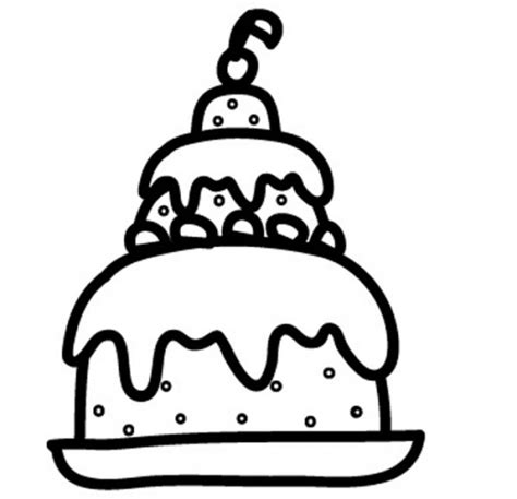 Maybe you would like to learn more about one of these? Kostenlose Malvorlage Geburtstag: Torte zum Ausmalen zum ...