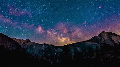 Mountains On Milky Way Night Image Id 298241 Image Abyss