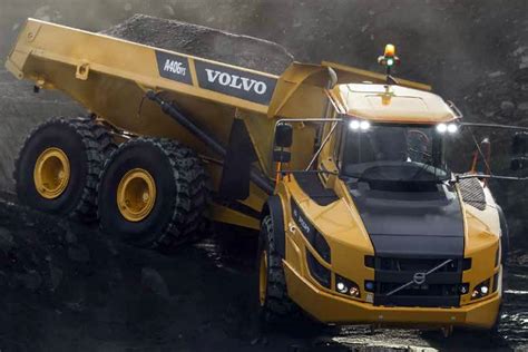 Volvo Construction Equipment A40g Fs Articulated Dump Trucks Heavy