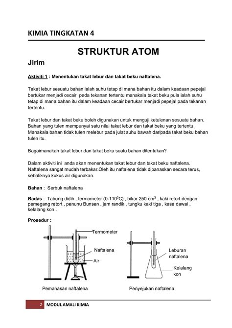 Contoh Laporan Eksperimen Kimia Tingkatan 4 Contoh Soalan Kertas 3  Riset