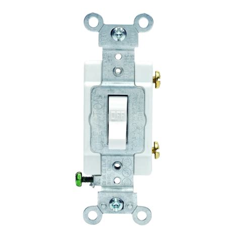 The most simple and common method of wiring a single pole switch. 20 Amp Single Pole Light Switch | Agri Sales Inc