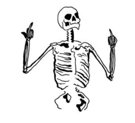 The back of the hand is shown with the… emoji meaning a fingers crossed emoji which displays the index (first) finger crossed over the middle (second) finger. overlay skeleton halloween dark aesthetic halloweenfree...