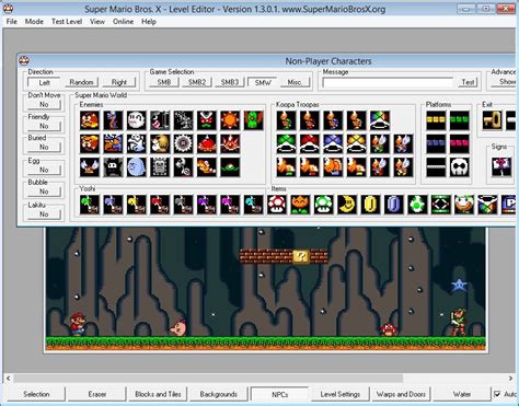 Smbx The Super Mario Bros Level Editor For Windows