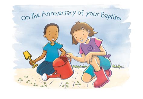 Baptism card from the catholic company. Baptism Anniversary Cards by Craig Cameron - Multiple copy ...