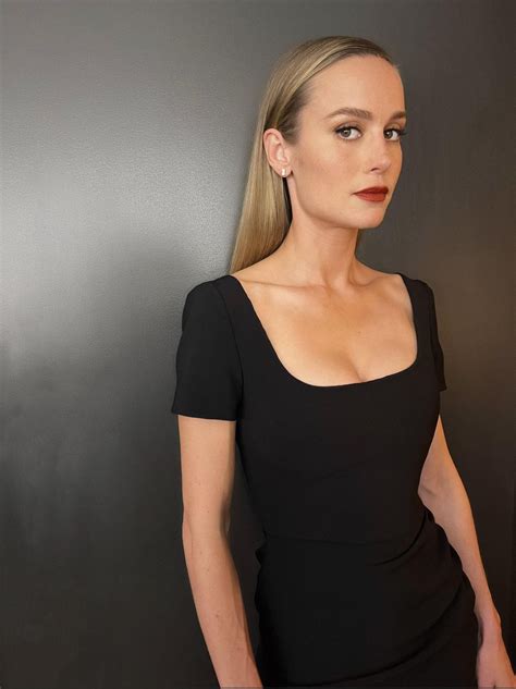 Brie Larson Sexy And Stunning In Little Black Dress Big Tits Too Celeblr