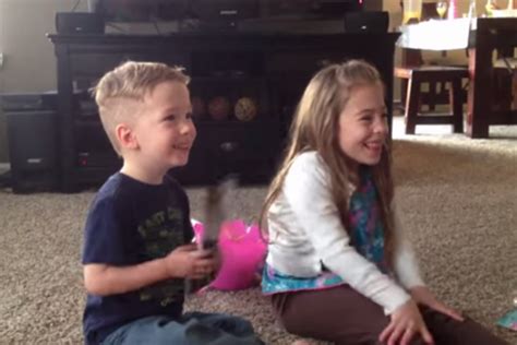 Kids Reactions To Parents Baby News Is Adorable Video