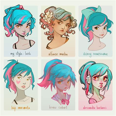 You can find articles related to anime drawing styles list by scrolling to the end of our site to see the related articles section. tried doing the style challenge thing! | character design | Pinterest | All., Eyes and Different ...