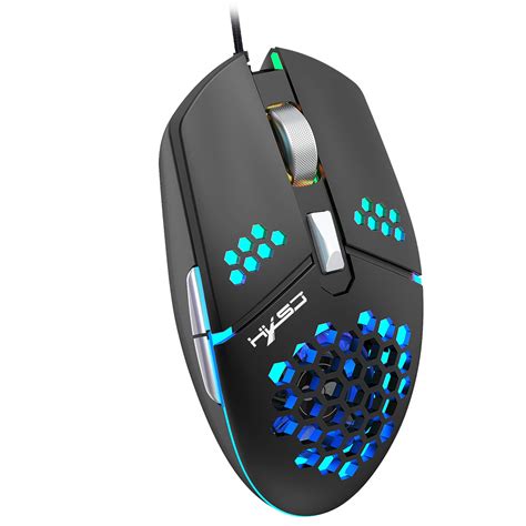 Buy Tkoofn Programmable Rgb Gaming Mouse With Fan 8000 Dpi 4