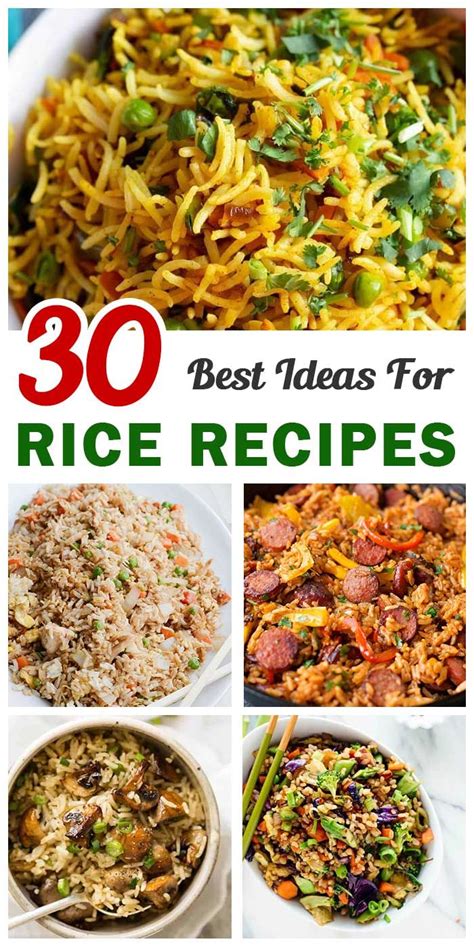 30 Best Ever Rice Recipes Best Rice Recipe Herb Rice Recipe Healthy