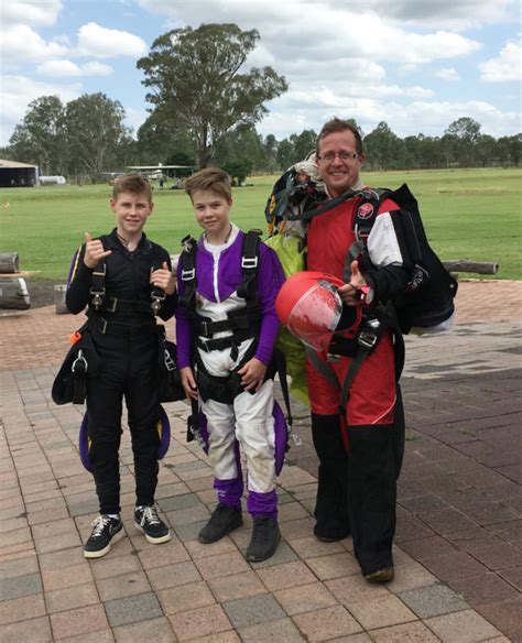 Kangaroos carry their babies in a pouch. Skydiving With Your Family | Skydive Ramblers | Australia ...