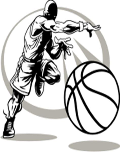 Boys Basketball Clipart Black And White Number 1 20 Free
