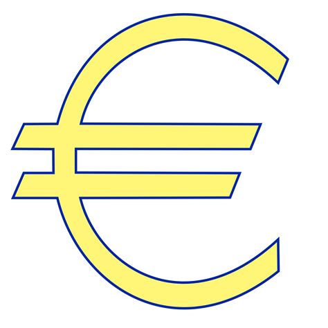 Clipart Money Euro Symbol
