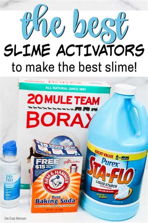 The Best Slime Activators Homemade Slime Diy Slime Homemade Ts