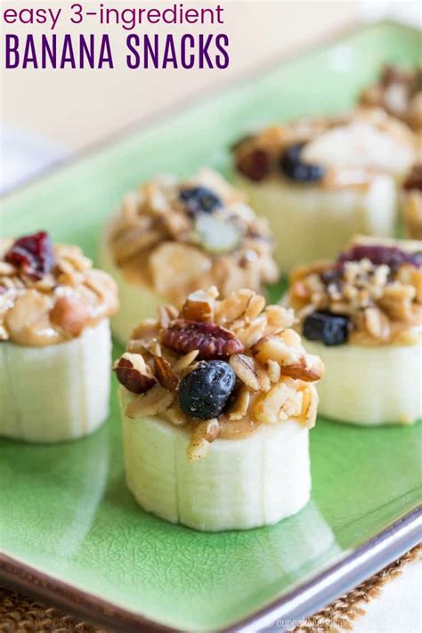 Feeding your kids healthy snacks is a great way of leading them toward a healthy future. Easy Peanut Butter Banana Snacks - 3 Ingredients ...