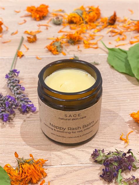 Nappy Rash Balm Natural And Soothing By Sagenaturalskincare On Etsy