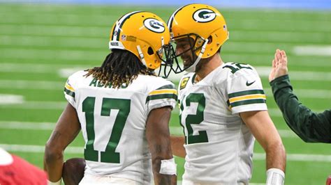 Aaron Rodgers Davante Adams Highlight Seven Pro Bowl Packers Sports