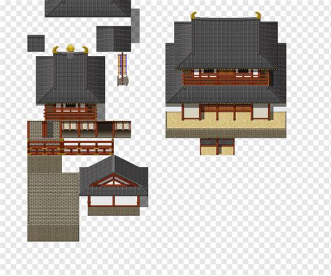 Rpg Maker Mv ツクールシリーズ Rpg Maker Vx Game Japan Freem Building Tile