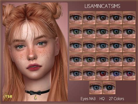 Lmcs Eyes N43 Hq By Lisaminicatsims At Tsr Sims 4 Updates