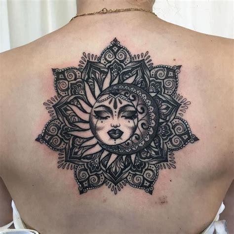 50 Meaningful And Beautiful Sun And Moon Tattoos Kickass