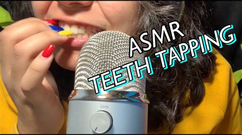 Asmr Teeth Tapping For Specifically You Youtube