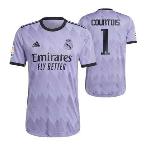 Maillot Real Madrid Thibaut Courtois Ext Rieur