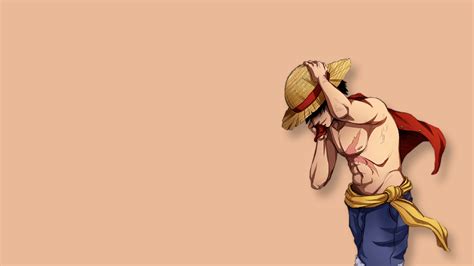 Anime One Piece Anime Boys Muscles Hat Simple Background