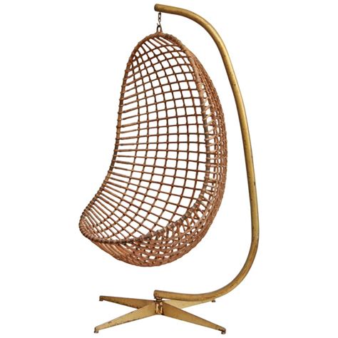 Import quality egg chair rattan supplied by experienced manufacturers at global sources. Rohe Noordwolde Rattan Egg Chair and Stand at 1stdibs