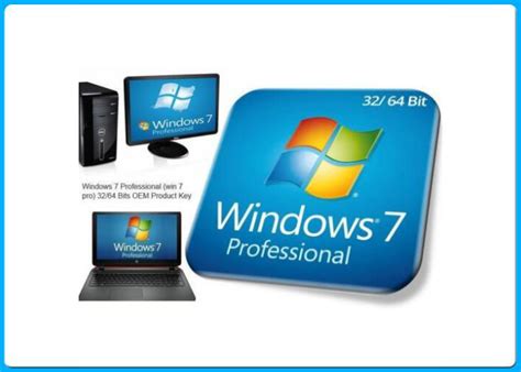 Microsoft Windows 7 Pro Retail Box 32 Bitowy 64 Bitowy Pakiet