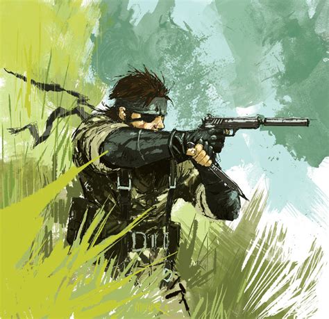 Fan art Metal Gear Solid 3 Snake Eate THE ART OF VIDEO GAMESのイラスト