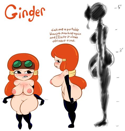 Ginger Human Ver By Cheezyweapon Hentai Foundry