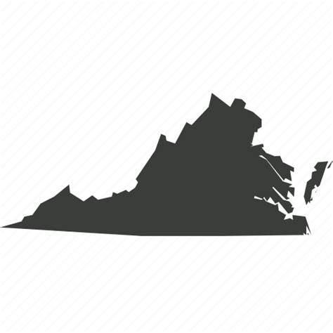 Map Usa Virginia State Location America Icon Download On Iconfinder