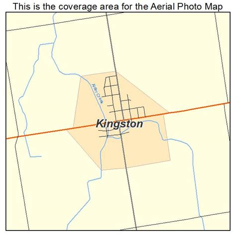 Aerial Photography Map Of Kingston Mi Michigan