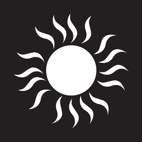 Sun Icon Symbol Sign 627440 Vector Art At Vecteezy