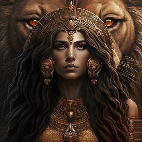 Госпожа Сехмет египетская богиня ярости магии и медицины Egyptian Goddess Art Egyptian