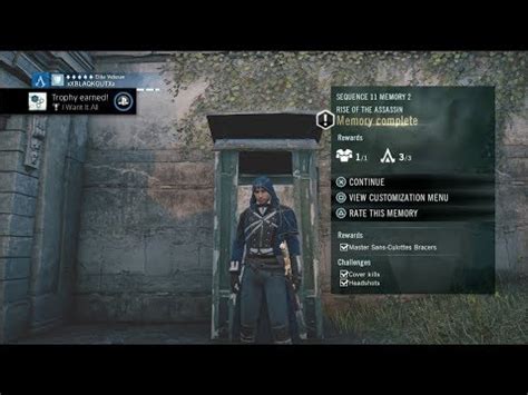 Assassin S Creed Unity I Want It All Trophy Youtube
