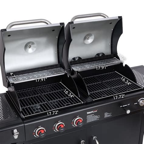 Royal Gourmet Black Gas And Charcoal Combo Grill Zh3002n At