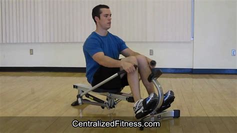 stamina body trac glider  rowing machine real review