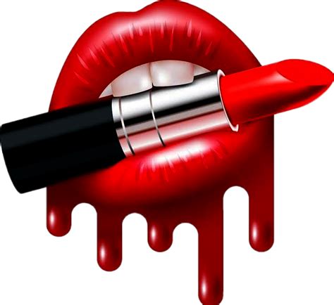 Redlips Lips Lipstick Redlipstick Sticker By Aliciacoleman9