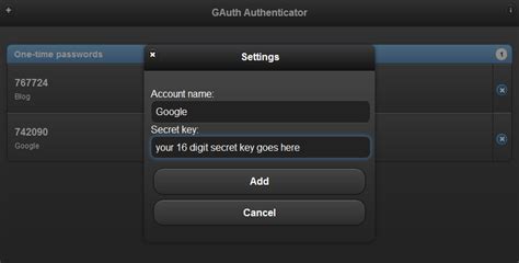 If manually adding is needed, please input the private key provided. How to Use Google Authenticator without your Mobile Phone