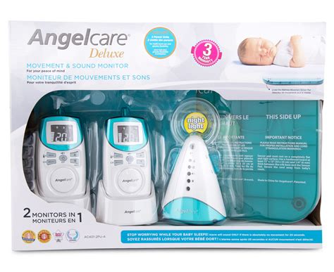 Angelcare Deluxe Movement And Sound Monitor Ac401 2pu 666594200433 Ebay