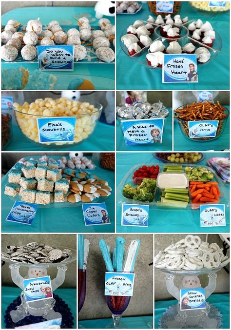 Disney Frozen Party Food Ideas