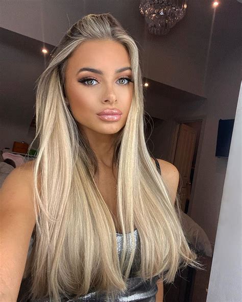 Ellie O Donnell Blonde Straight Hairstyle For Women 2020 Blonde Hair Looks Blonde Hair Color
