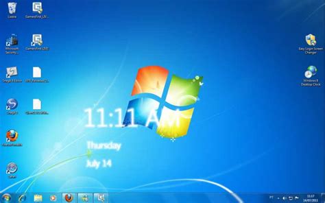 Windows 8 Desktop Clock Untuk Windows Unduh