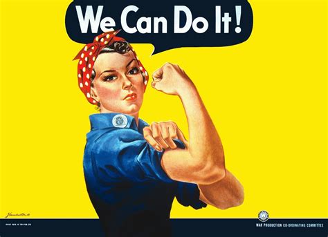 We Can Do It Boosts Morale Among Female World War Ii Workers