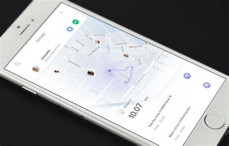 40 Excellent Mobile Map Ui Design Examples Web And Graphic Design On