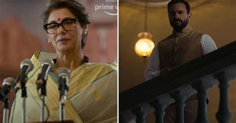 Amazon Prime Video Tandav Trailer Saif Ali Khan Dimple Kapadia In A