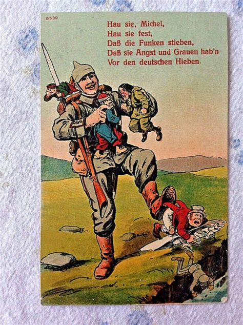 World War 1 German Propaganda Postcard Ebay